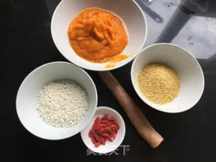 Make Pumpkin porridge step 0