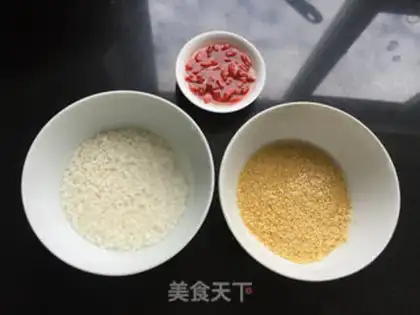 Make Pumpkin porridge step 1