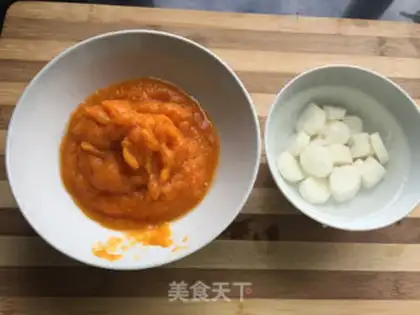 Make Pumpkin porridge step 2