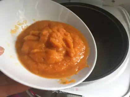Make Pumpkin porridge step 4