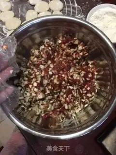 Make Beef mushroom dumplings step 4