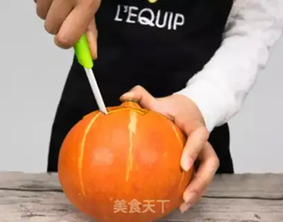 Make Pumpkin milk step 1