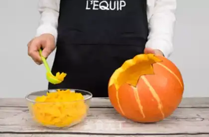 Make Pumpkin milk step 2