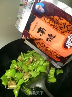 Make Herbal mushrooms and herbal peppers step 8
