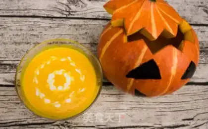 Make Pumpkin milk step 9