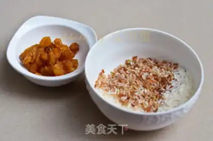 Make "Red rice congee." step 0