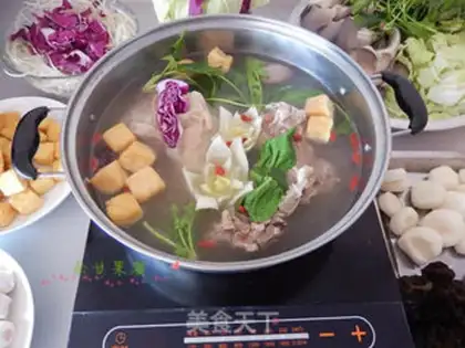Make Big bone soup pan step 11