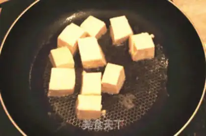 Make Sour tofu step 1