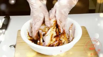 Make Christmas chicken step 3