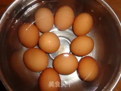 Make Tea eggs step 1