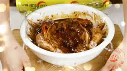 Make Christmas chicken step 4