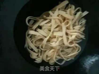 Make Pepper tofu skin step 4
