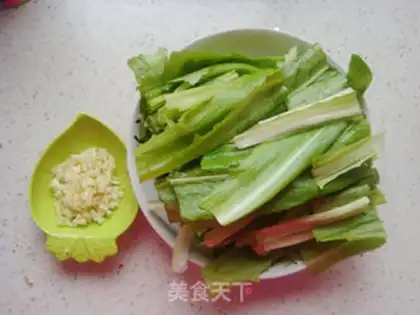 Make Garlic barley step 1