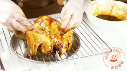 Make Christmas chicken step 6