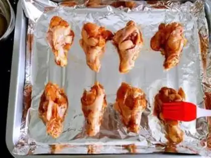 Make Orléans roasted wings step 4