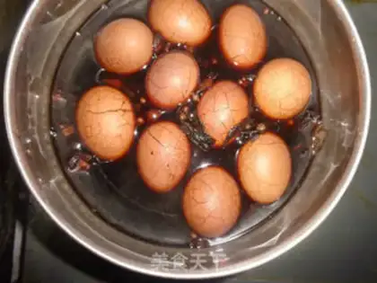 Make Tea eggs step 9