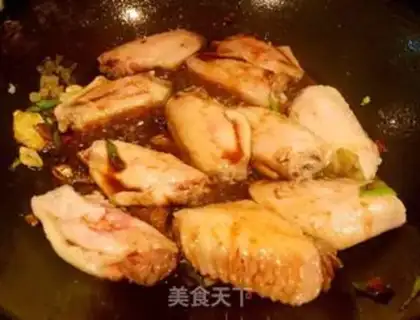 Make Chicken wings and eggs step 11