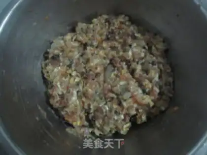 Make Fresh meat dumplings step 4