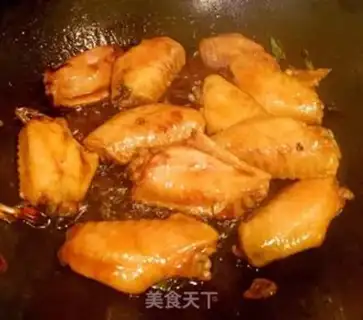 Make Chicken wings and eggs step 12