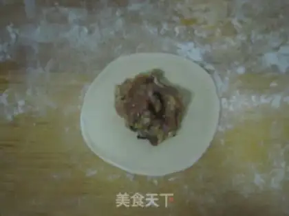 Make Fresh meat dumplings step 7