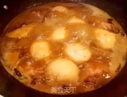 Make Chicken wings and eggs step 15