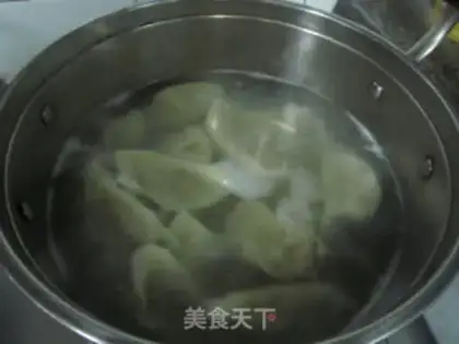 Make Fresh meat dumplings step 9