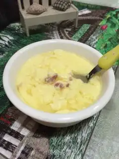 Make Bacon steamed eggs step 4