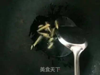 Make Pepper tofu skin step 5
