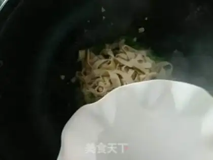 Make Pepper tofu skin step 8
