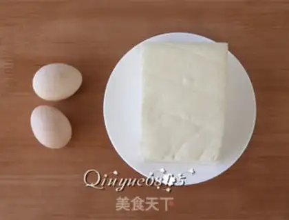 Make Silver silk tofu balls step 0