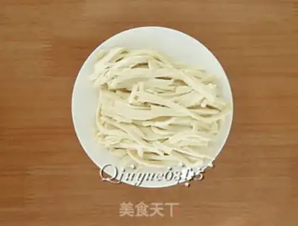 Make Silver silk tofu balls step 1