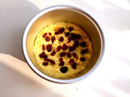 Make Cranberry corn paste step 2