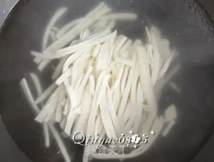 Make Silver silk tofu balls step 2