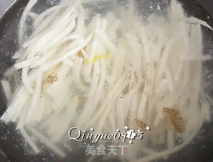 Make Silver silk tofu balls step 3