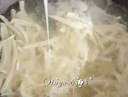 Make Silver silk tofu balls step 4