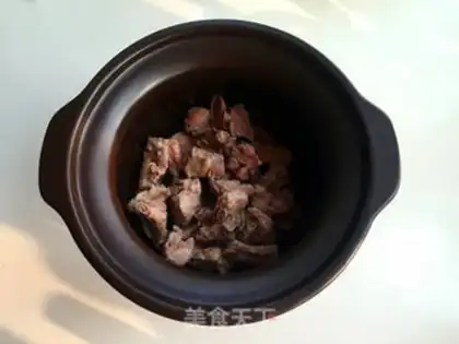 Make Saffron ribs step 1