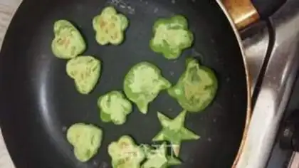 Make Spinach butter cookies step 9