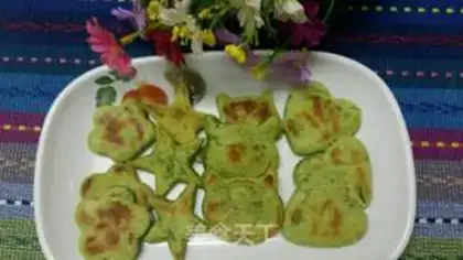 Make Spinach butter cookies step 10