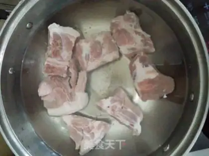 Make Creamed ribs step 1