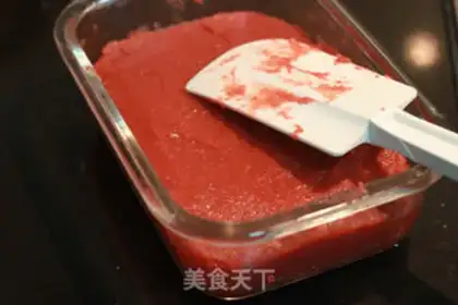 Make Zero extra mountain cake step 6