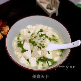 Make Gold pins, tofu soup step 6