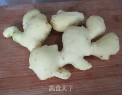 Make Old ginger sugar cream step 1