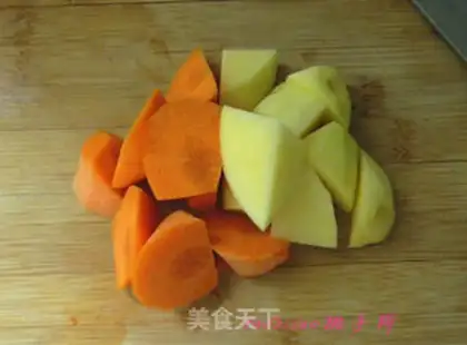 Make Potato beef step 1