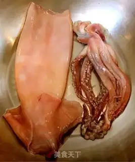 Make Fried squid step 1