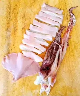Make Fried squid step 2