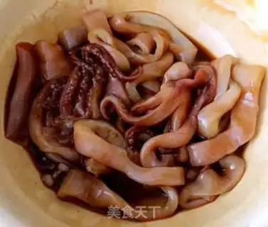 Make Fried squid step 4