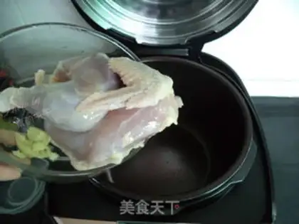 Make Coconut chicken step 4