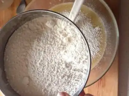 Make Banana cranberry step 4