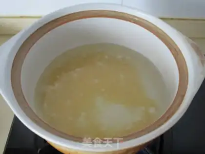 Make The rice porridge step 2