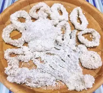 Make Fried squid step 11